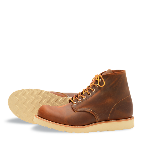 Round Toe Boots 9111 - Copper Rough and Tough