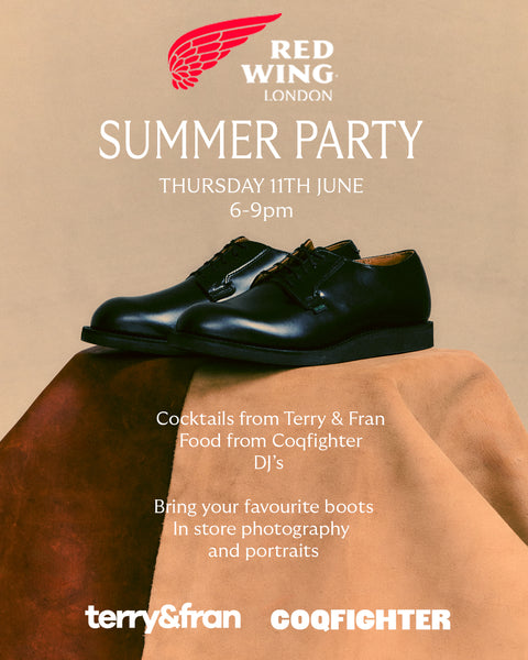 RED WING LONDON SUMMER PARTY