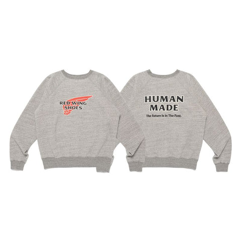 Red Wing x Human Made Grey Sweatshirt