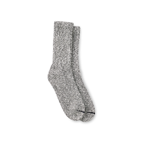 Cotton Ragg socks black/white mottled 97168