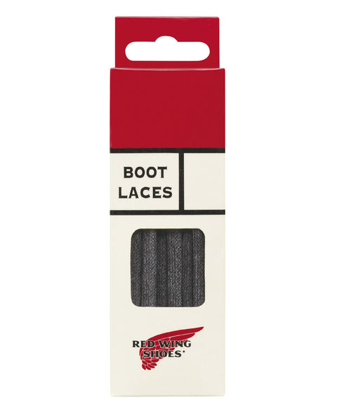 Red Wing 48-inch Black Flat Waxed Lace 97155